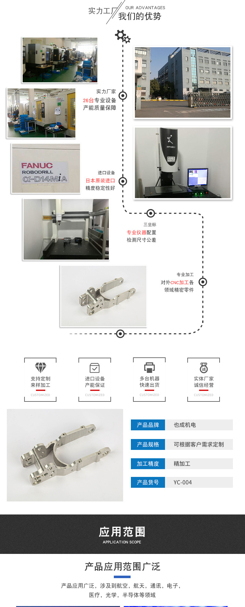 精密机械加工件价格